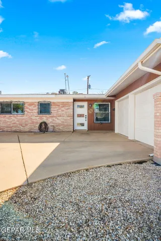 a view of a house with a outdoor space