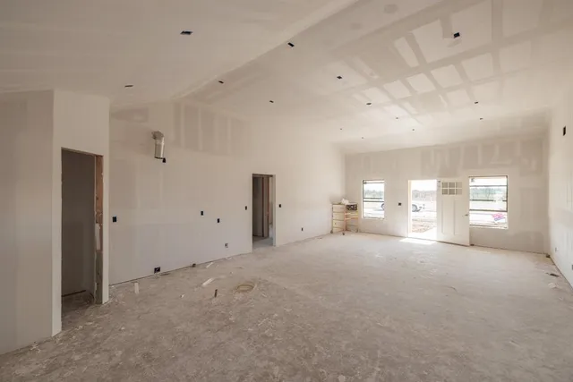 a view of empty room