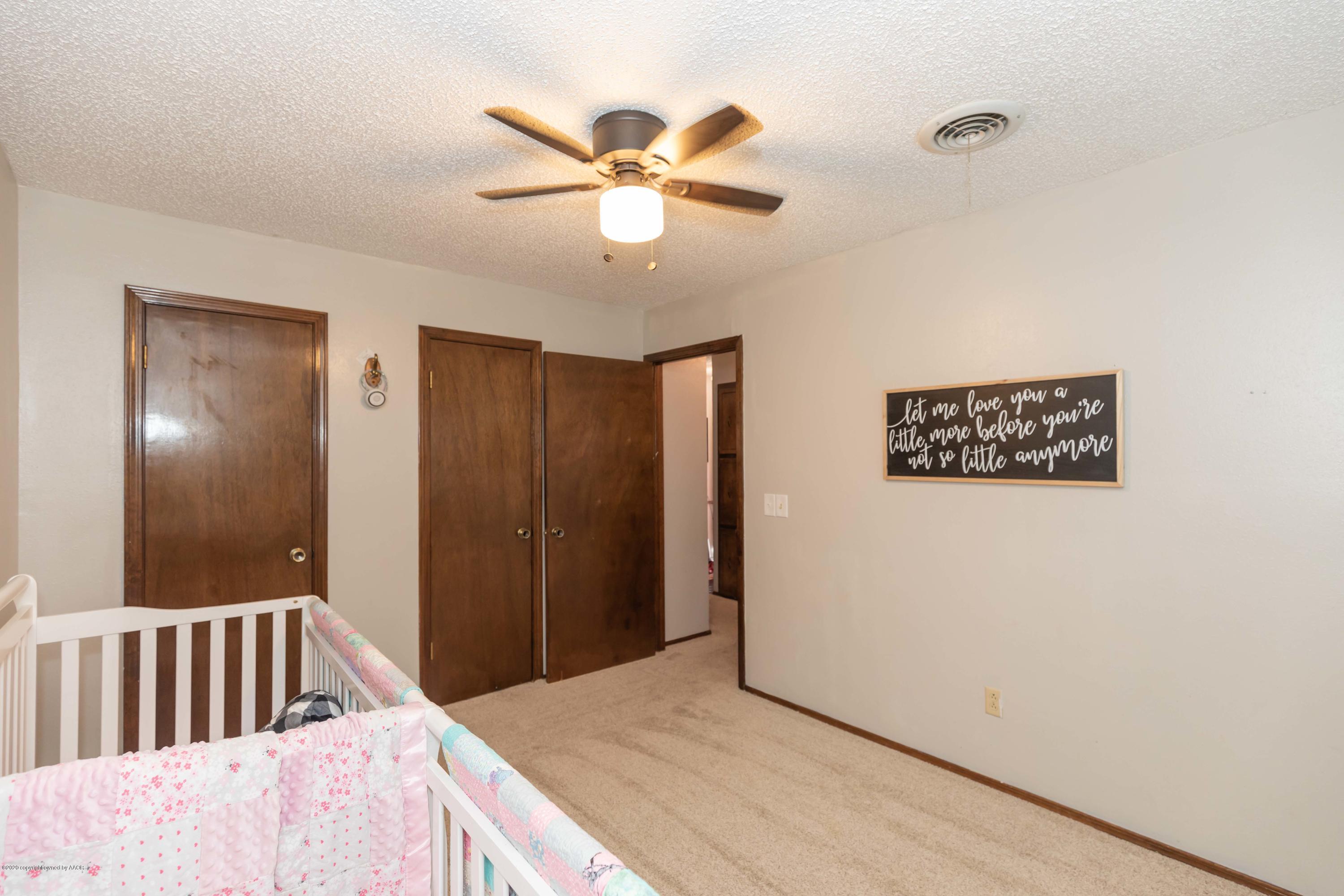 5336 Whitney Lane Amarillo, TX 79110 - Photo 23 of 38 BEDROOM 2 VIEW 3