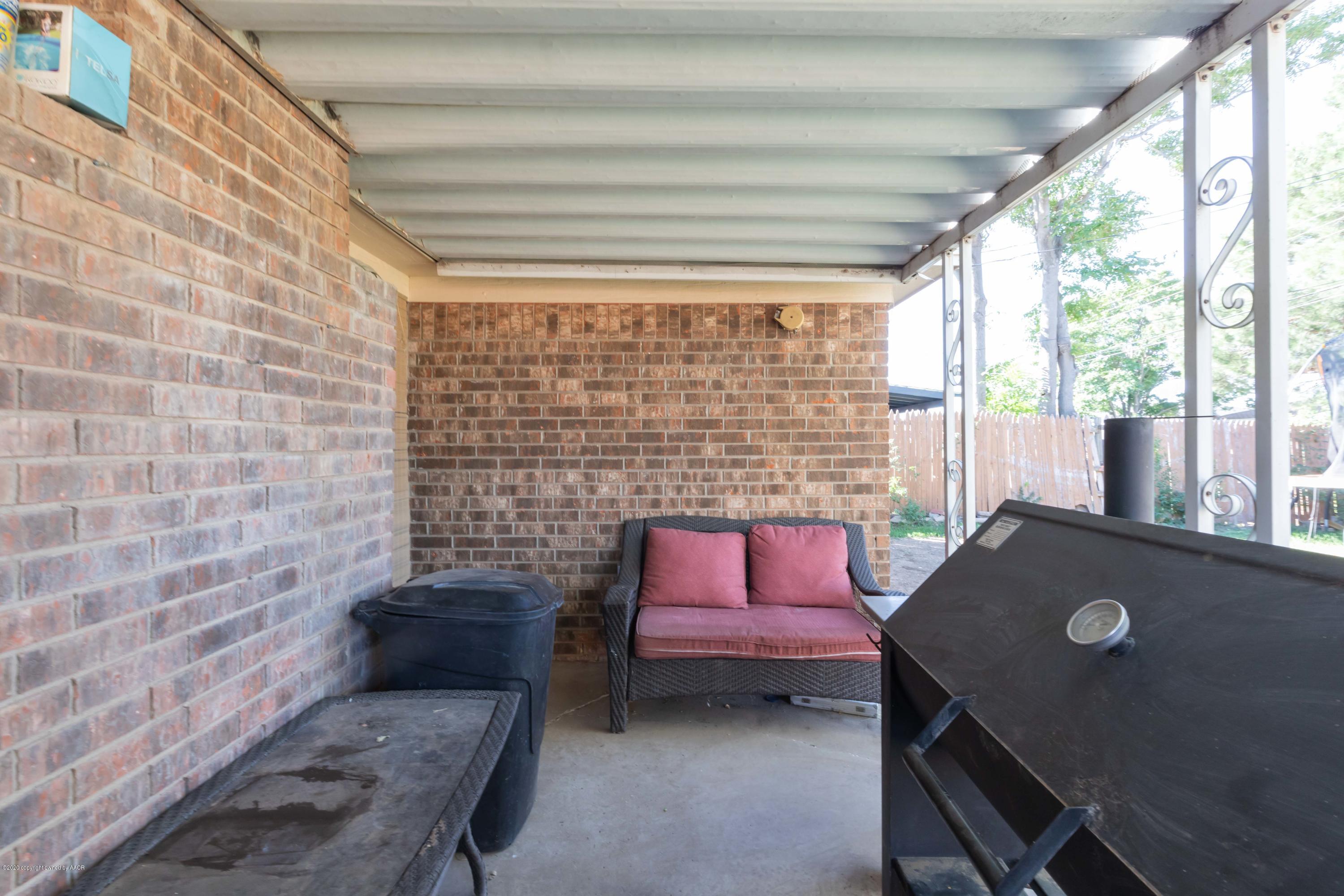 5336 Whitney Lane Amarillo, TX 79110 - Photo 35 of 38 PATIO VIEW 2