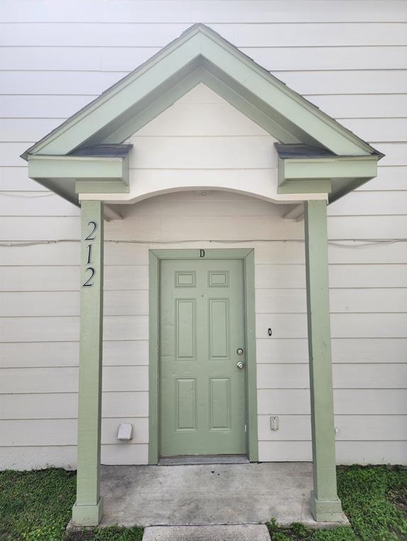 a view of a wooden house