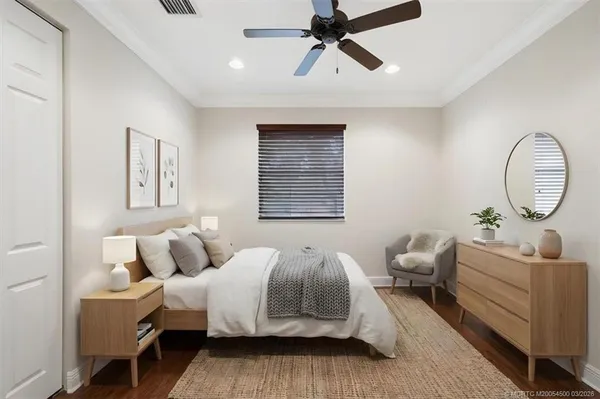 a view of a swimming pool with a lake view and mountain view