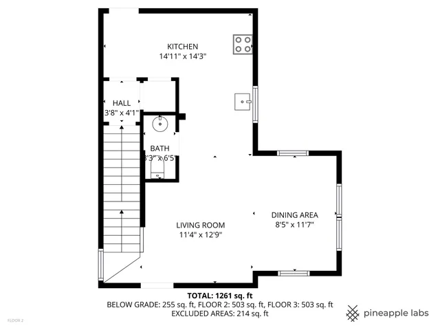 a picture of floor plan