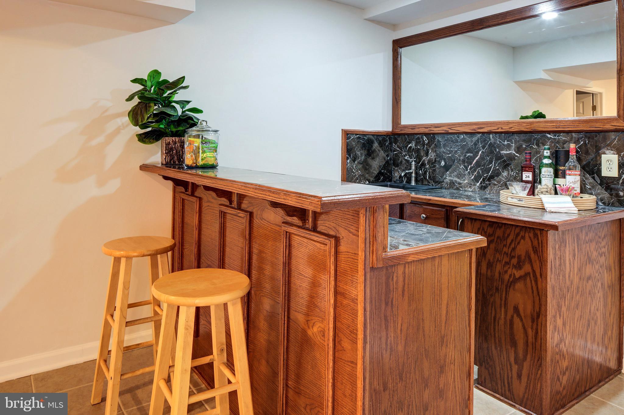7653 Bear Forest Road Hanover, MD 21076 - Photo 26 of 36 Lower level bar