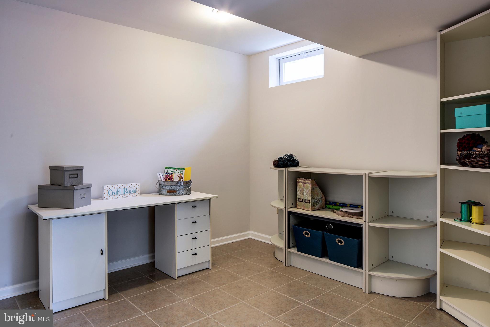 7653 Bear Forest Road Hanover, MD 21076 - Photo 28 of 36 Lower level craft room / office
