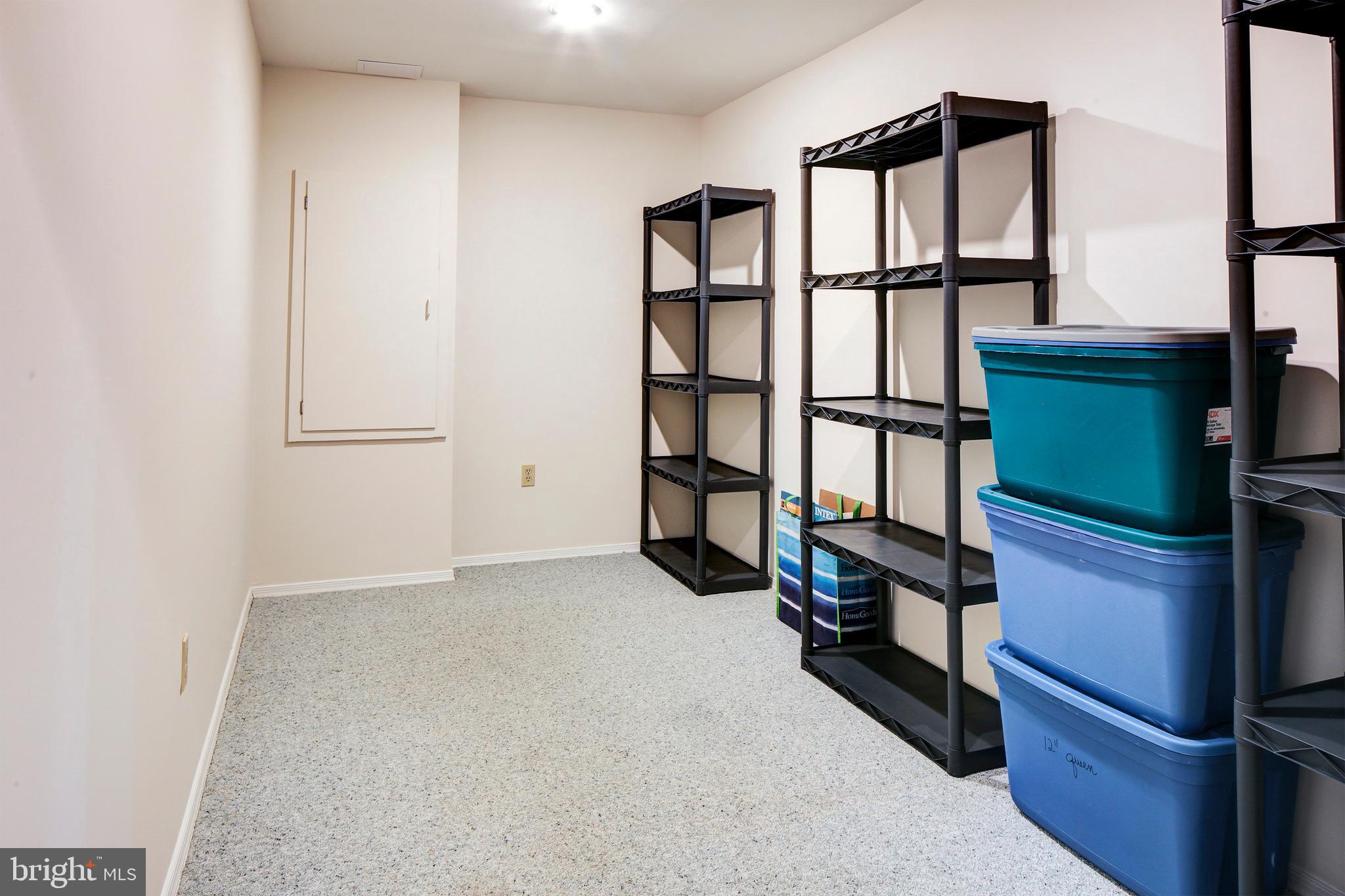 7653 Bear Forest Road Hanover, MD 21076 - Photo 30 of 36 Lower level storage space