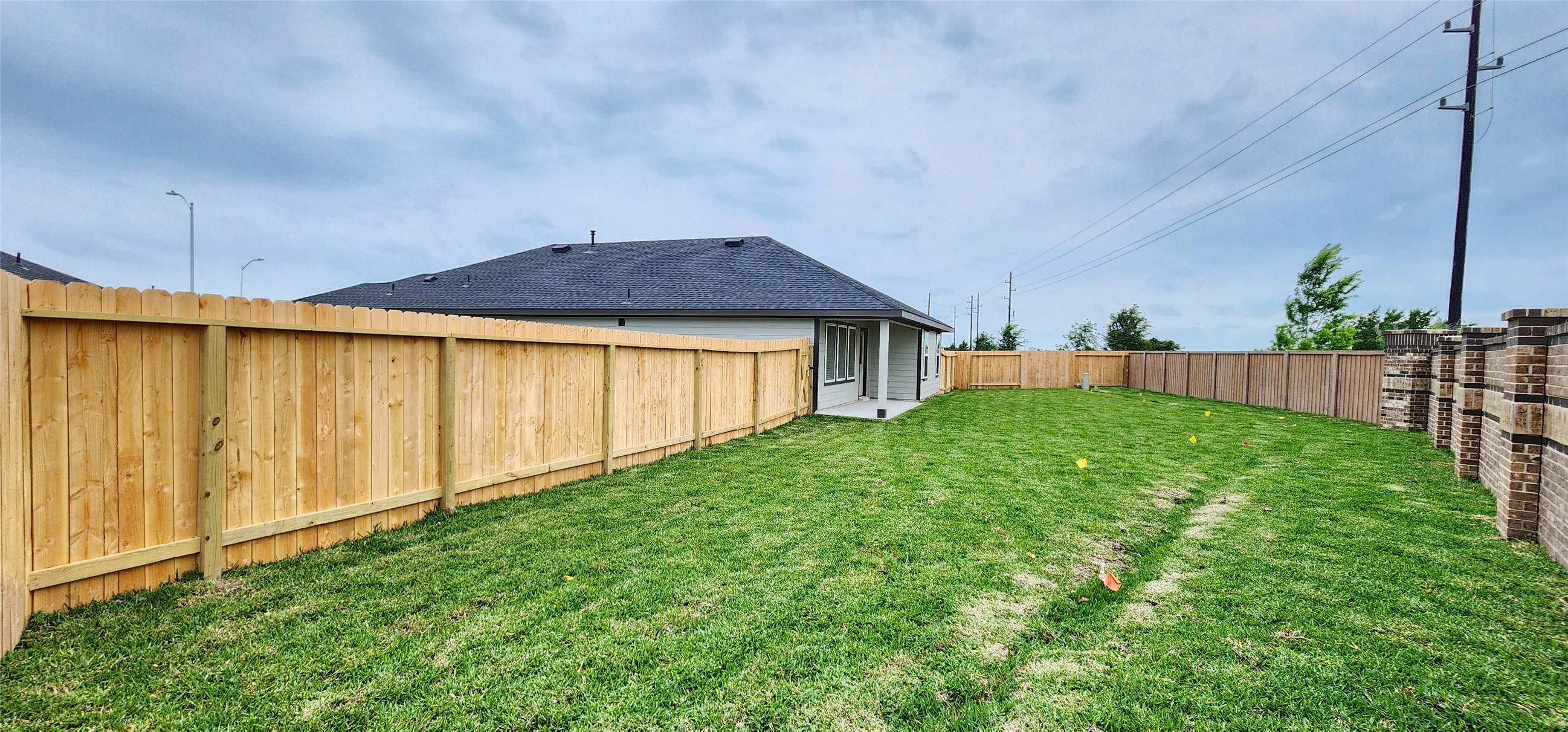 3610 Lanercost Lane Fulshear, TX 77441 - Photo 36 of 38 Backyard w/ ample space