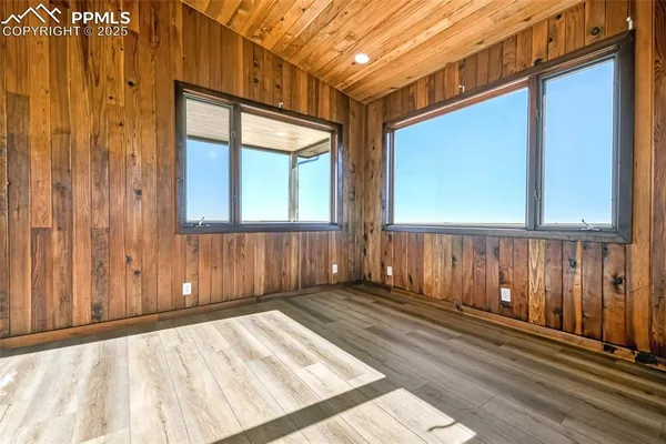 a view of front door