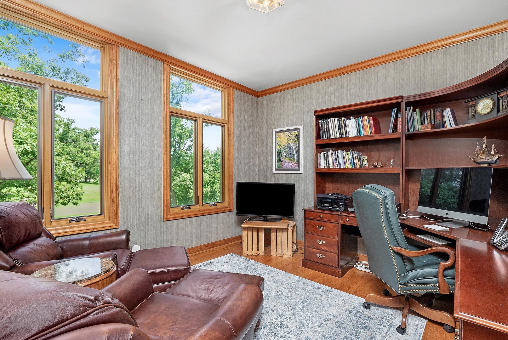 720 Rosedale Terrace Crete, IL 60417 - Photo 10 of 29 a view of a livingroom with workspace and a window