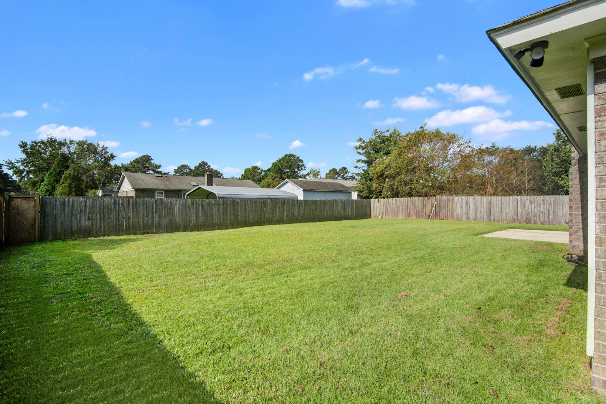 7701 Buck Pond Road North Charleston, SC 29418 - Photo 20 of 22 Back Yard