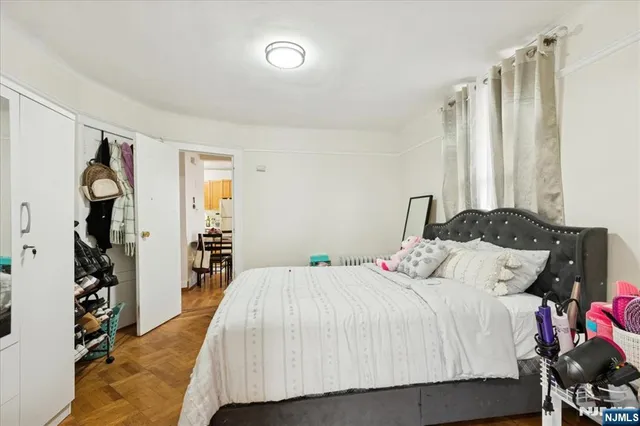 a living room with furniture and window