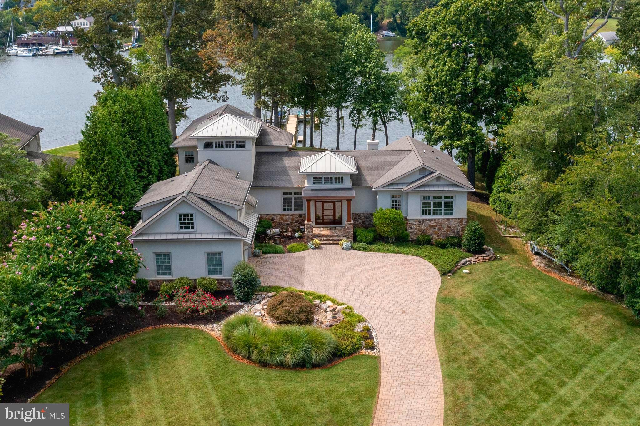 1848 Milvale Road Annapolis, MD 21409 - Photo 4 of 50 Aerial View East / West orientation