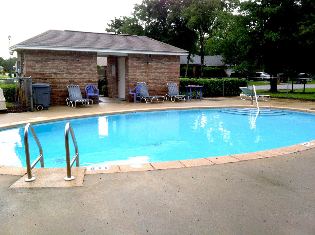 27 Inlet Drive Miramar Beach, FL 32550 - Photo 23 of 23 a view of a swimming pool with chair and tables