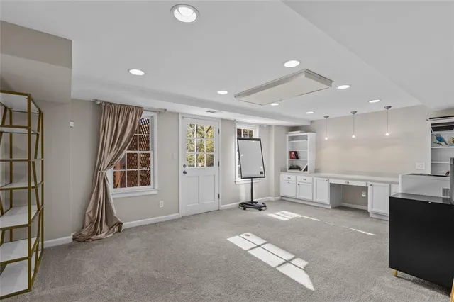 a view of a house with a deck