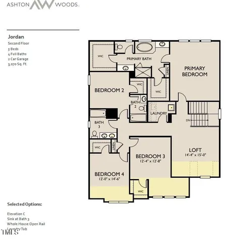 $484,990 | 245 South Harvest Rdg Way, Unit HOMESITE 204, Clayton, NC 27520
