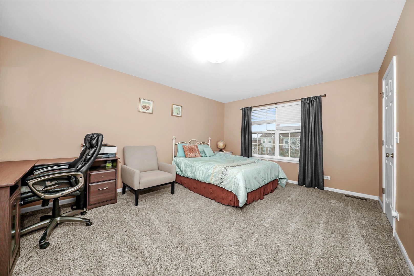 902 Farmstead Lane Shorewood, IL 60404 - Photo 23 of 35 a bedroom with a bed and a window