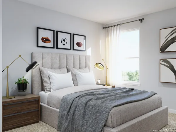 a view of bathroom with sink and mirror