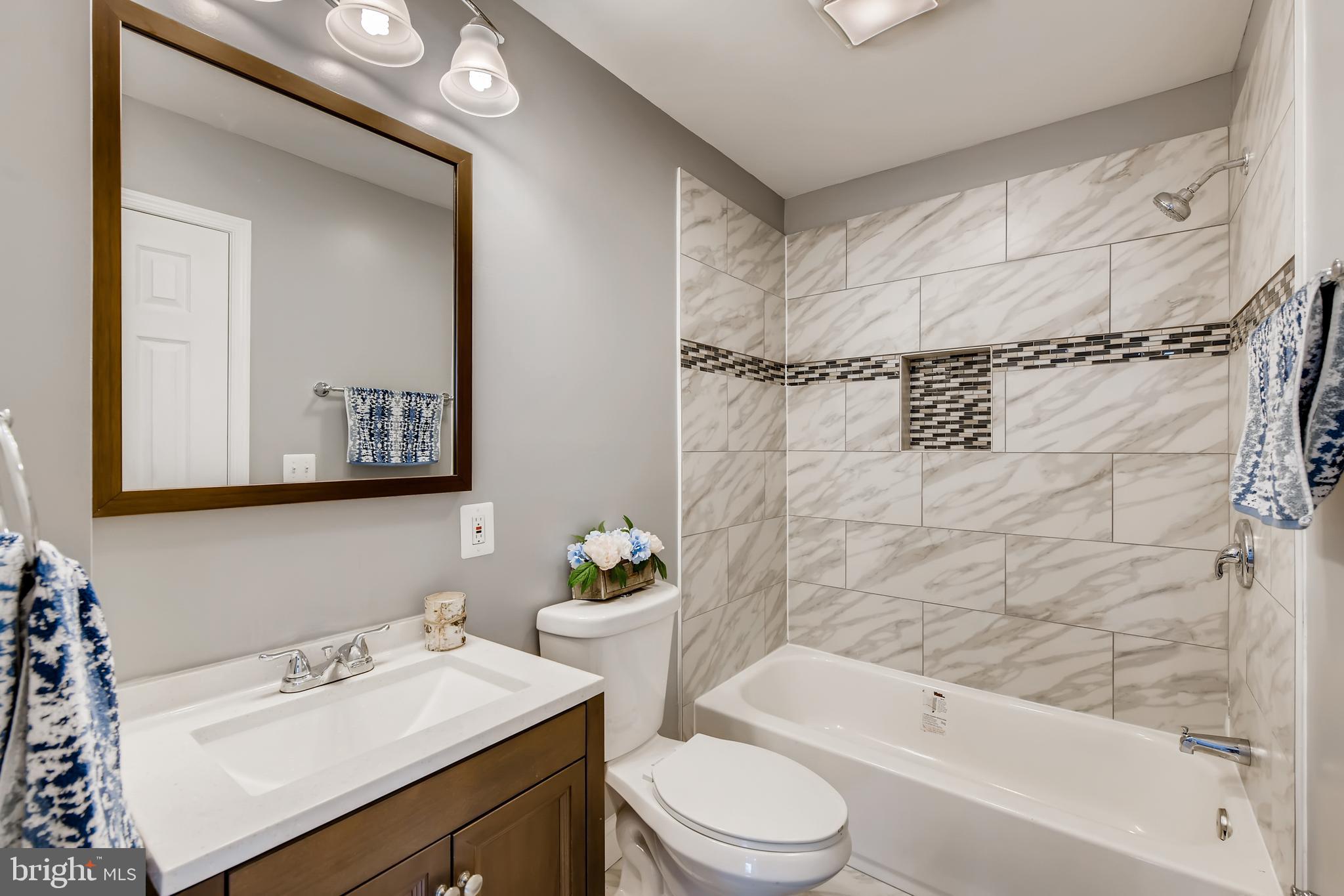 3906 West Cold Spring Lane Baltimore, MD 21215 - Photo 14 of 27 First floor full bath/master bath