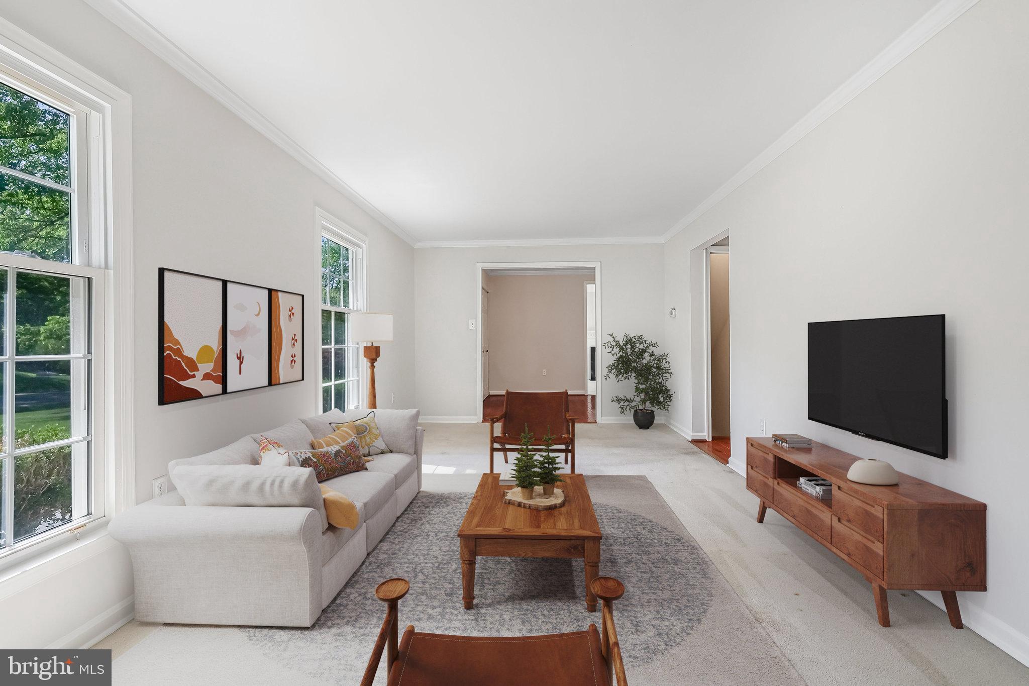 2404 Rosedown Drive Reston, VA 20191 - Photo 7 of 56 Front room to the right of the entrance