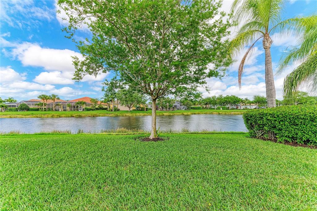 6073 Erice Street Venice, FL 34293 - Photo 46 of 71 a view of a lake with a building in the background
