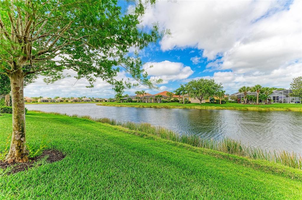 6073 Erice Street Venice, FL 34293 - Photo 48 of 71 a view of a lake with houses in the back