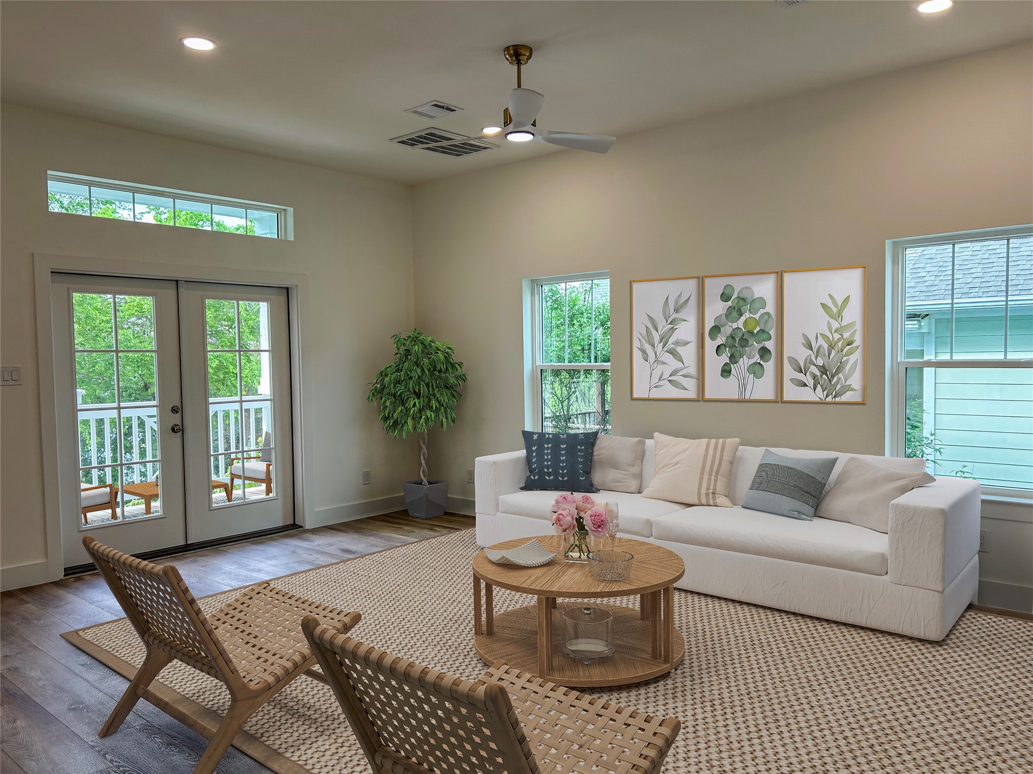 922 Elm Road Clear Lake Shores, TX 77565 - Photo 4 of 22 Virtually staged living