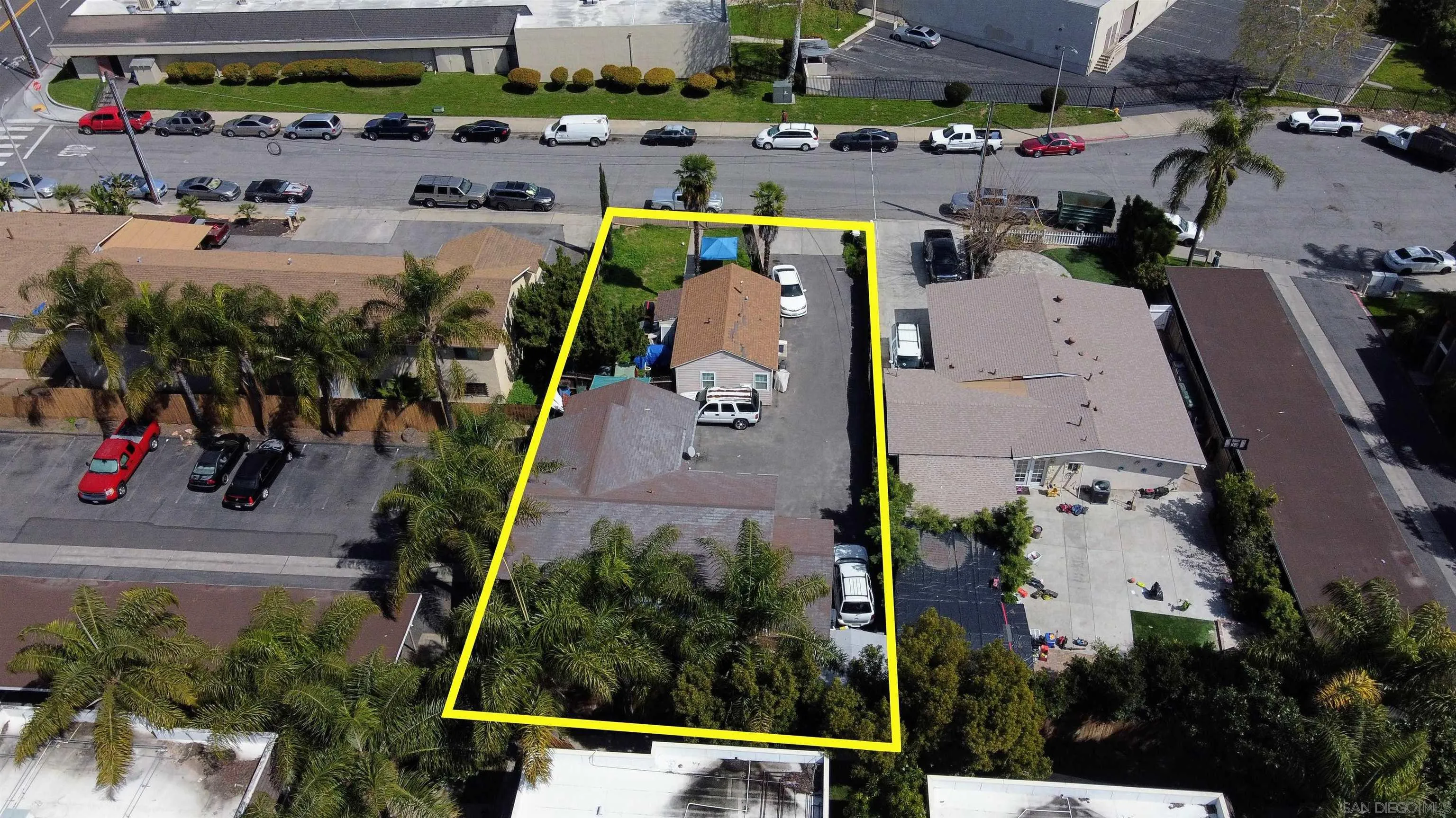 565 North Beech Street Escondido, CA 92025 - Photo 3 of 24 an aerial view of houses with outdoor space