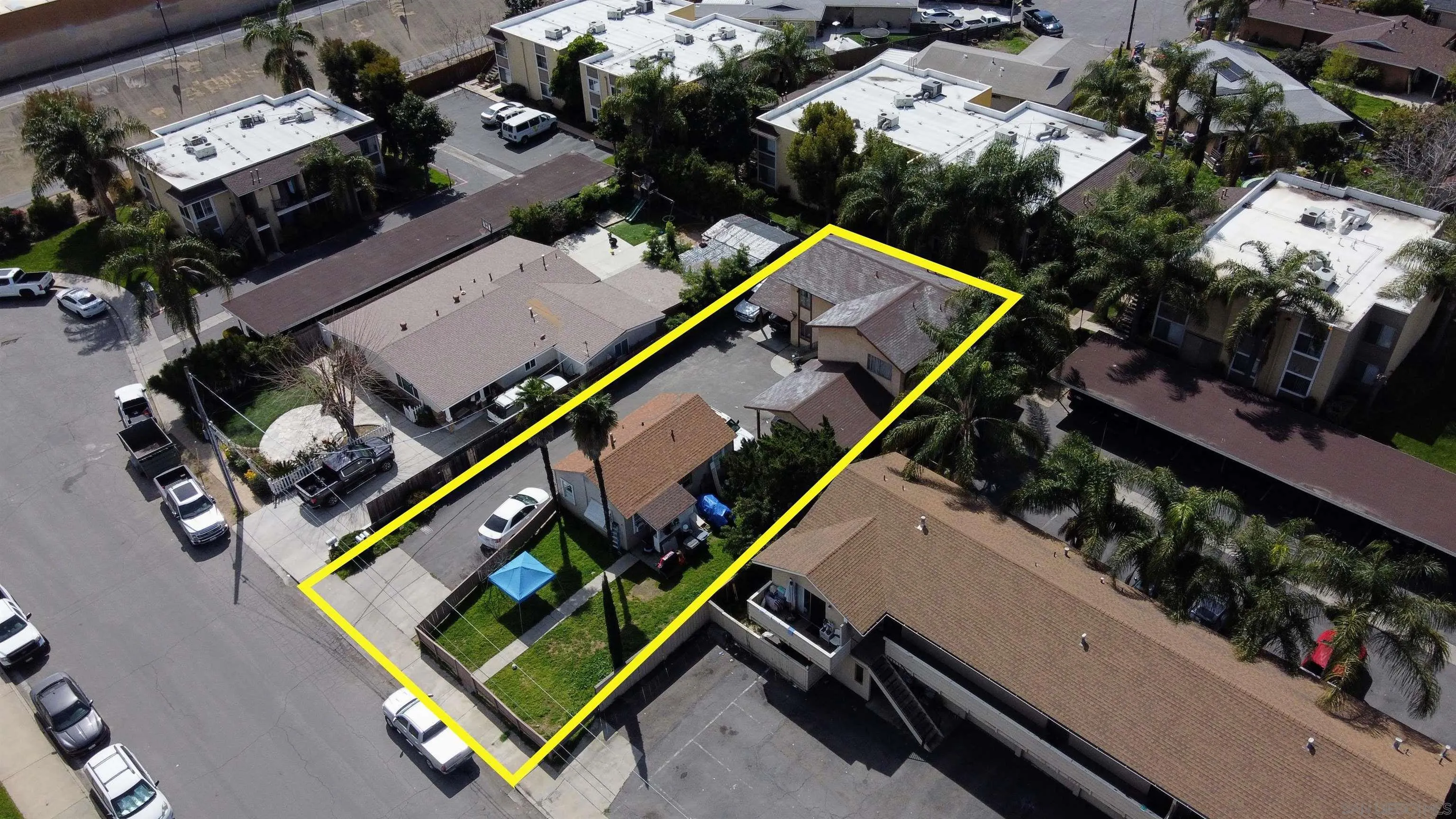 565 North Beech Street Escondido, CA 92025 - Photo 5 of 24 an aerial view of a tennis ground