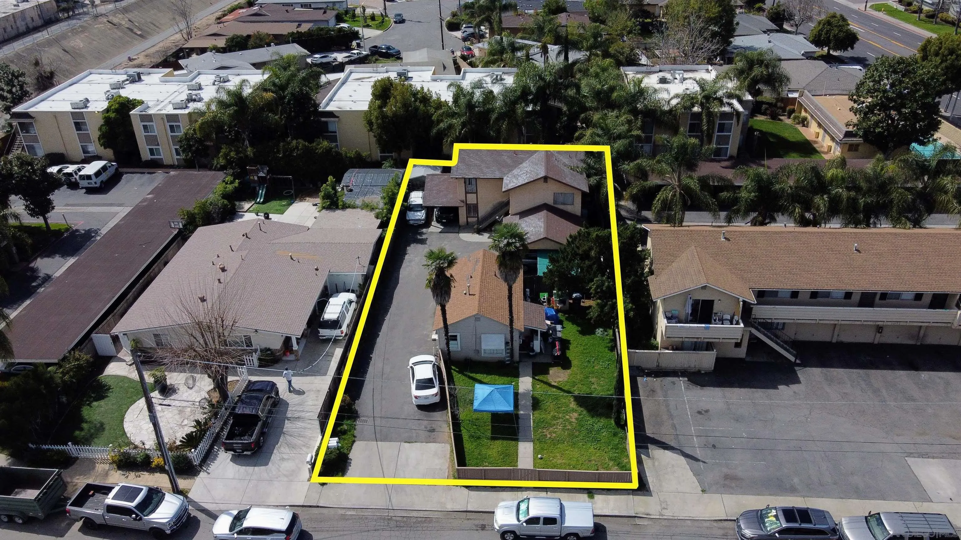 565 North Beech Street Escondido, CA 92025 - Photo 6 of 24 an aerial view of a house with a garden