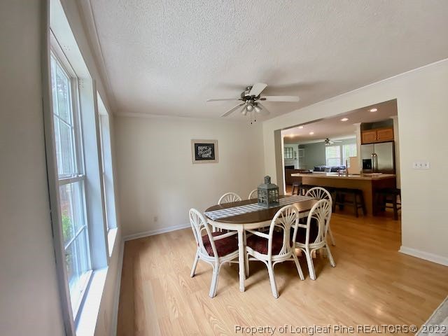 670 Shady Grove Road Carthage, NC 28327 - Photo 8 of 34 a view of a dining room with furniture and a window