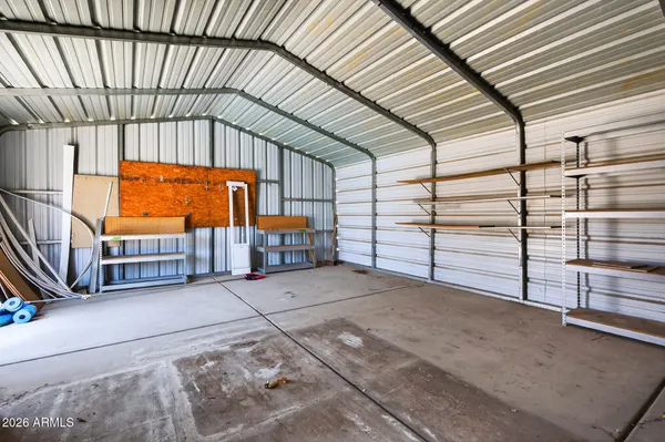 a view of storage and utility room