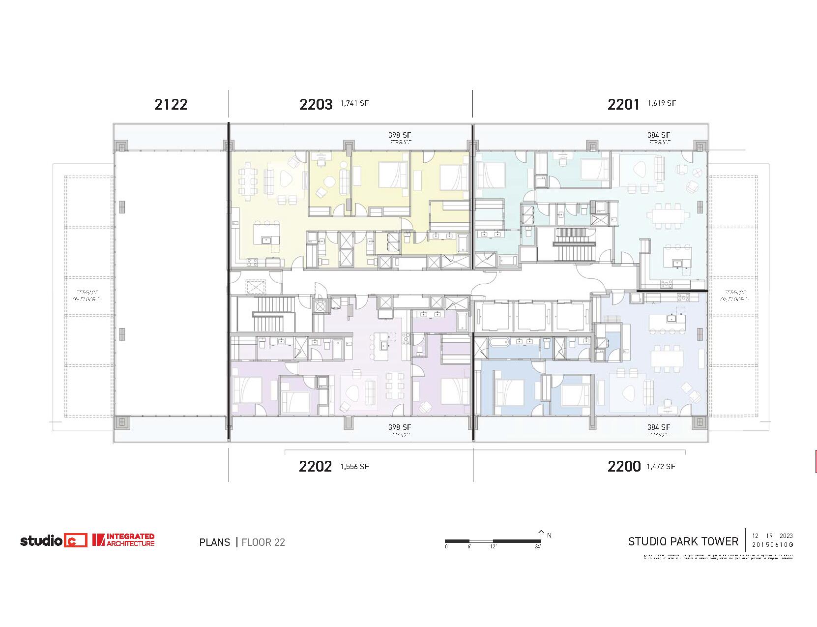 144 Oakes Street Southwest, Unit 2203 Grand Rapids, MI 49503 - Photo 11 of 53 22nd Floor