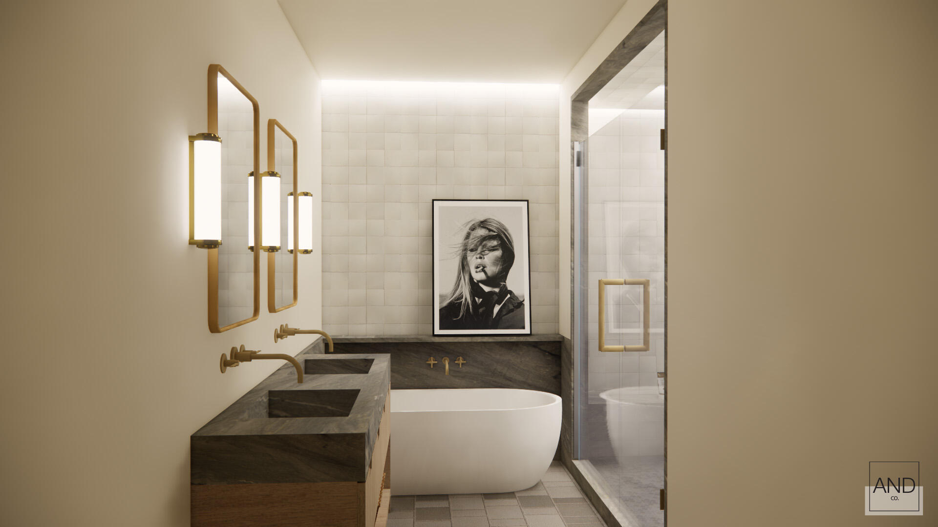 144 Oakes Street Southwest, Unit 2203 Grand Rapids, MI 49503 - Photo 9 of 53 Primary Bath (1)