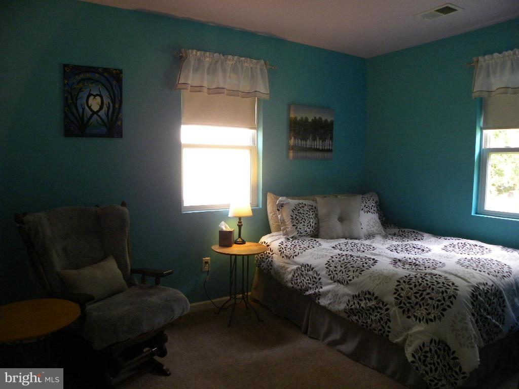 2414 Busic Church Road Marydel, MD 21649 - Photo 21 of 30 a bedroom with a bed wall painting and a window