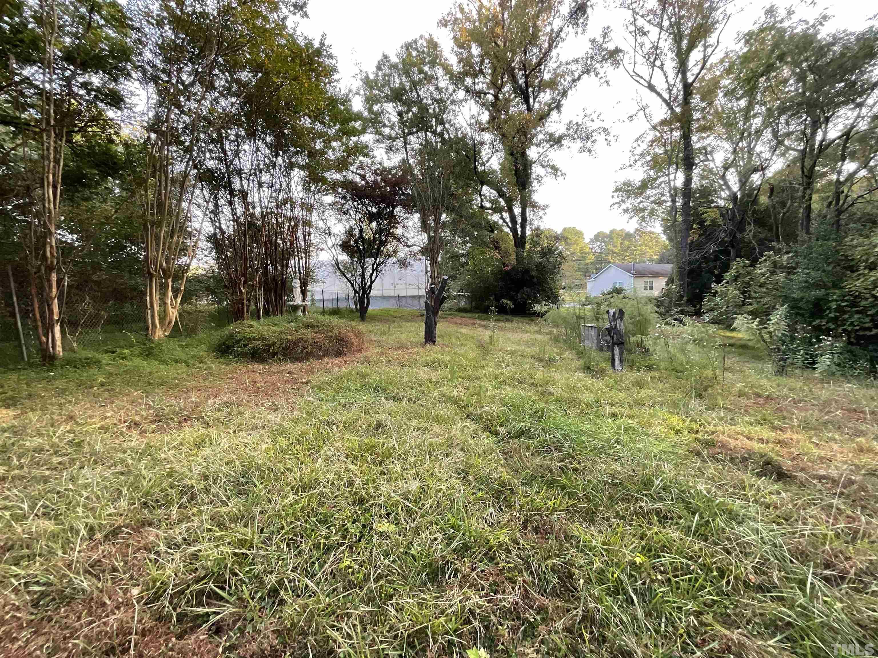 8229 Holly Springs Road Raleigh, NC 27606 - Photo 5 of 24 a view of outdoor space with trees all around