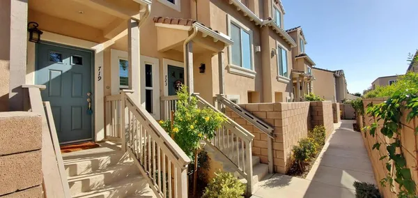 a view of a house with wooden floor