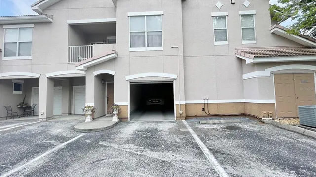 a view of a house with a outdoor space