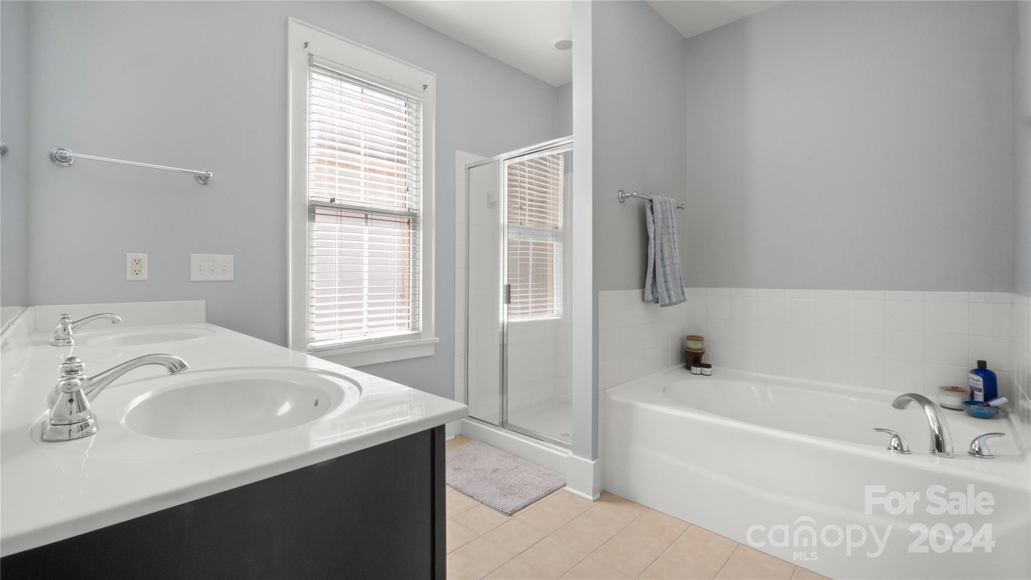 444 Hollyhock Lane Fort Mill, SC 29708 - Photo 17 of 30 a bathroom with a bathtub and a sink
