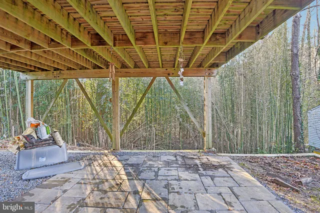 a view of a house with a balcony