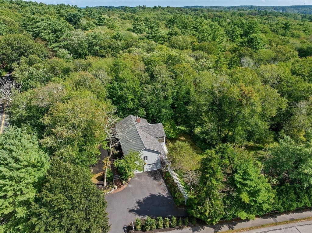 131 Cross Street Norwell, MA 02061 - Photo 39 of 41 an aerial view of a house with a yard