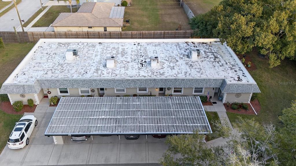 3230 Teeside Drive New Port Richey, FL 34655 - Photo 31 of 31 an aerial view of a house with a garden