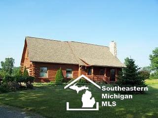 2896 Stewart Road Monroe, MI 48162 - Photo 1 of 25 Gorgeous log home