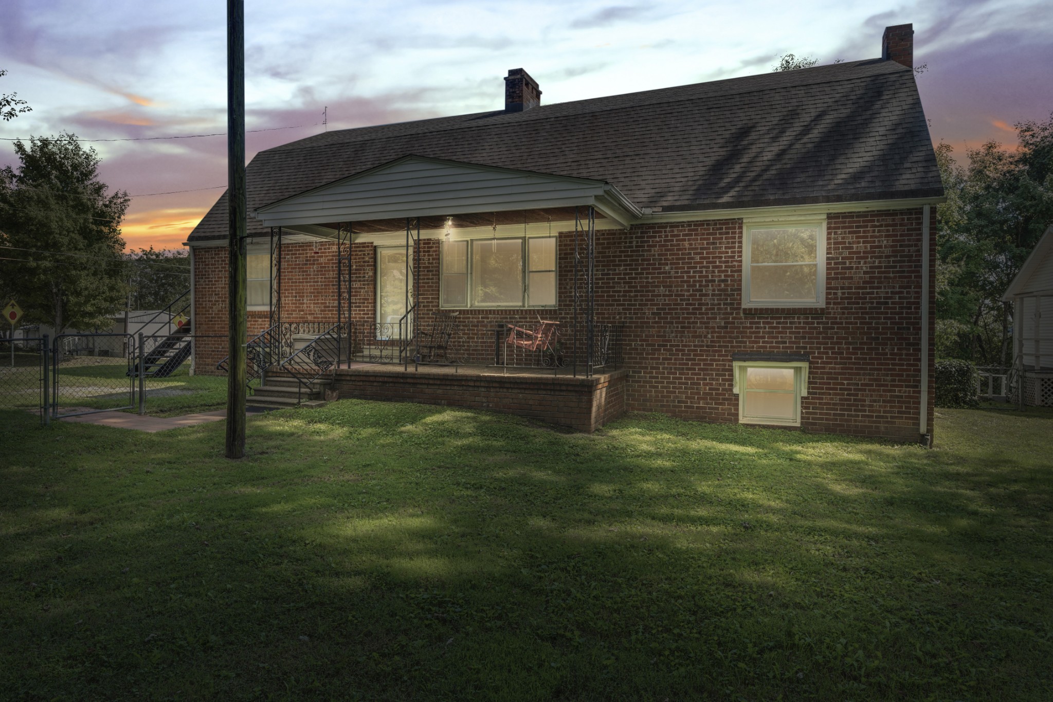 8915 Lyles Road Lyles, TN 37098 - Photo 39 of 39 a backyard of a house with lots of green space
