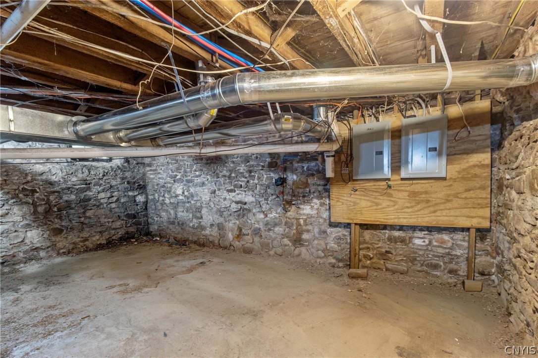 47 Thompson Road Oswego, NY 13126 - Photo 36 of 47 Basement is accessed from the bilco doors