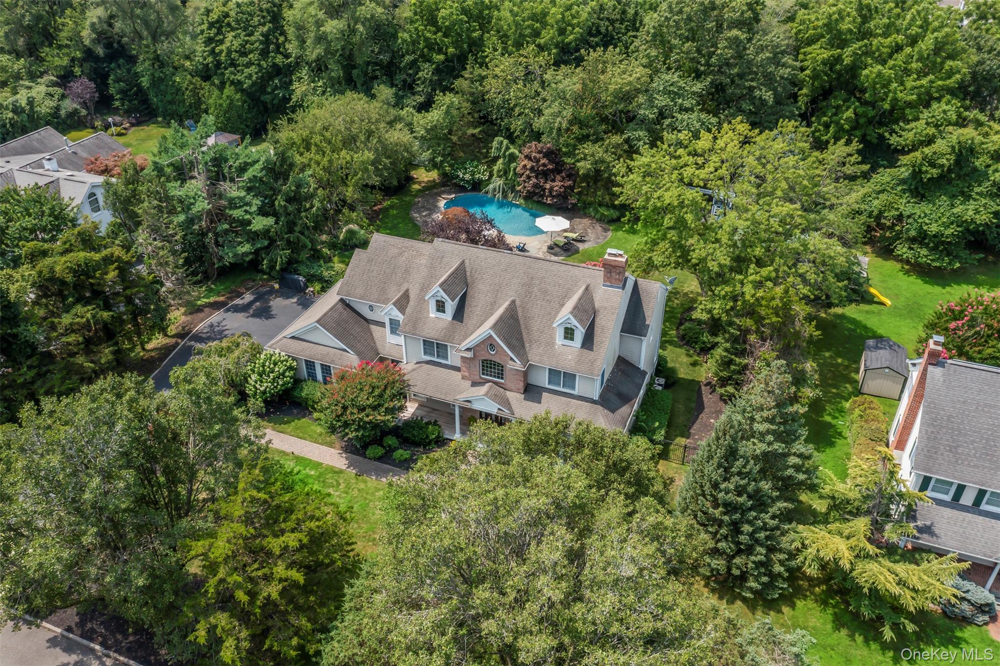 4 Daniel Way Setauket, NY 11733 - Photo 1 of 50 an aerial view of a house with outdoor space and street view