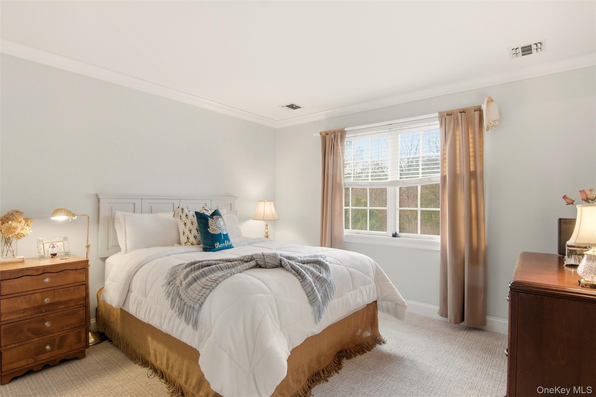 4 Daniel Way Setauket, NY 11733 - Photo 33 of 50 a bedroom with a bed and a window
