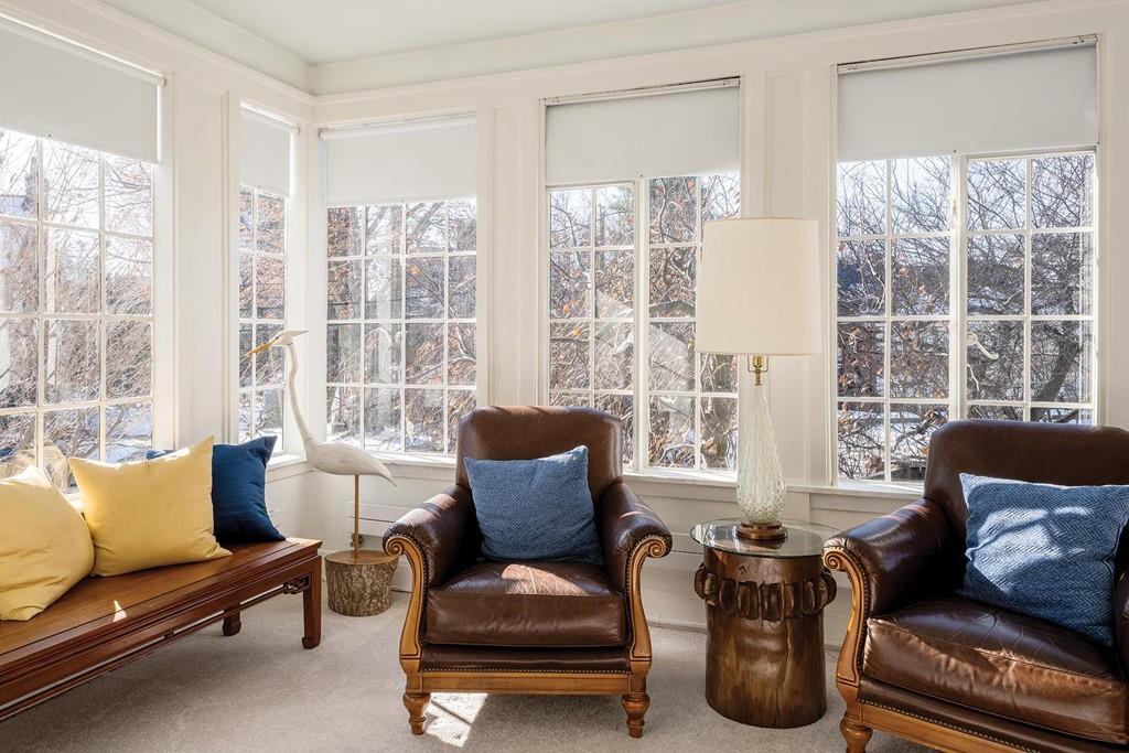 58 Randolph Road Brookline, MA 02467 - Photo 6 of 14 a living room with furniture and windows