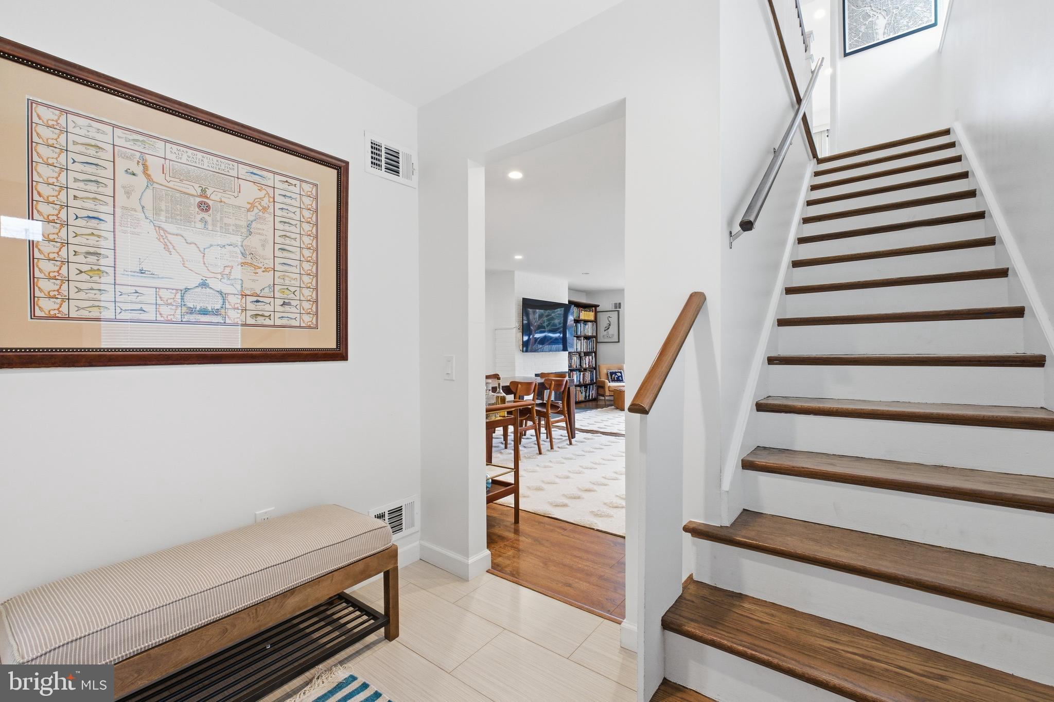 4848 Reservoir Road Northwest Washington, DC 20007 - Photo 2 of 49 a view of entryway and workspace