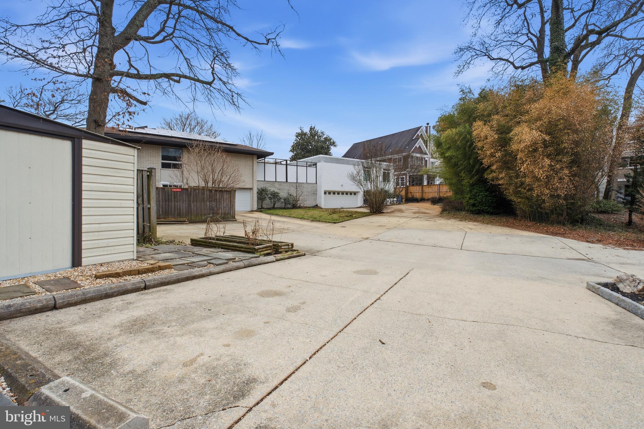 4848 Reservoir Road Northwest Washington, DC 20007 - Photo 43 of 49 a view of a house with a snow on the road