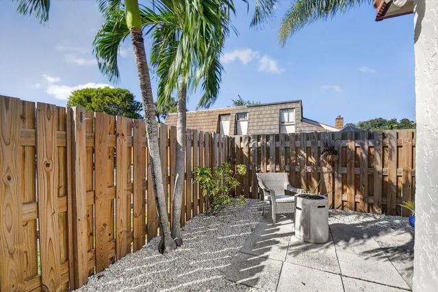 a view of outdoor space with chairs